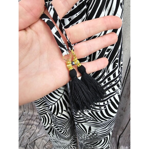 PLK XL Tommy Bahama Tropical Wide Leg Palazzo Pant Frond Song Beach Pants NEW - Picture 3 of 11